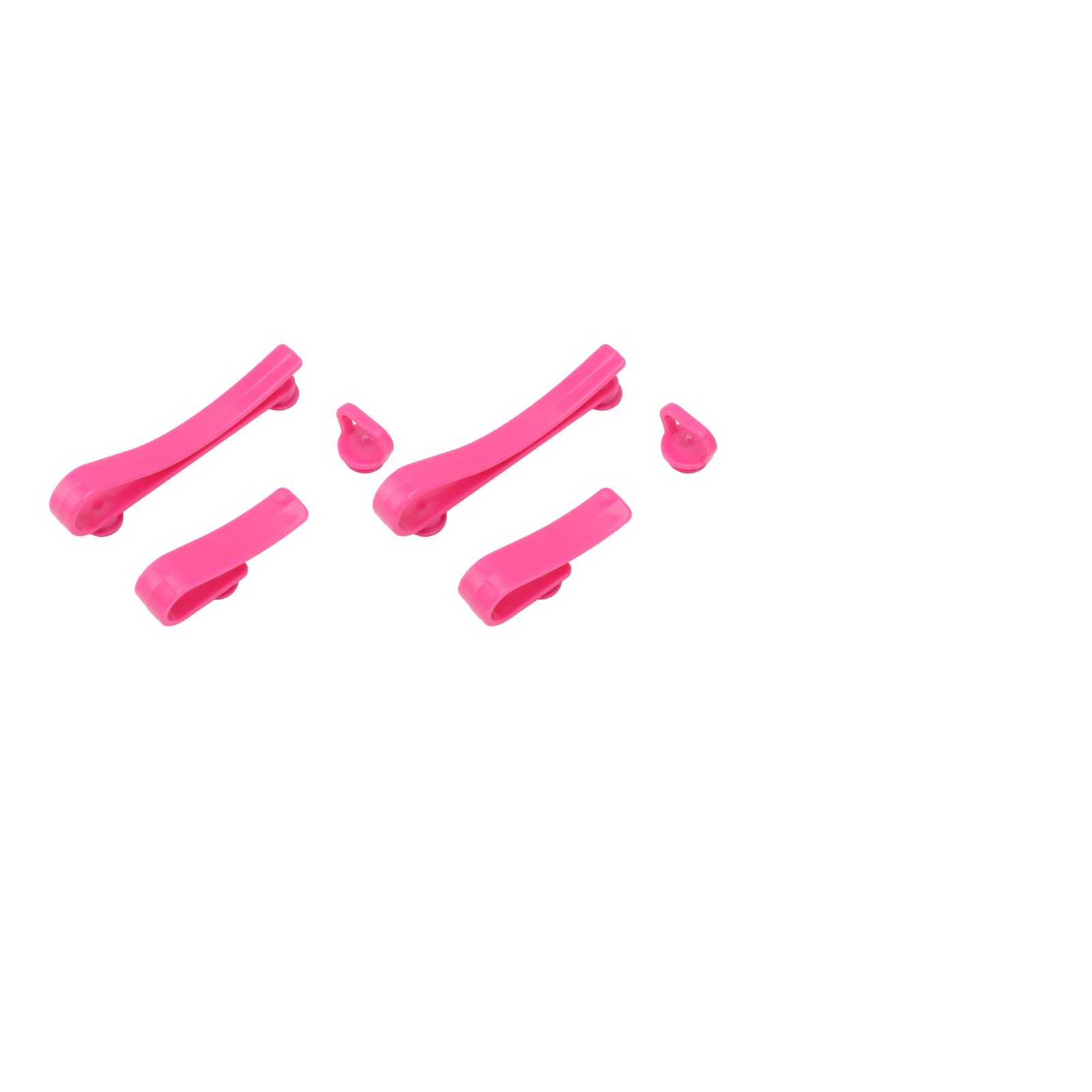 Plastic Beach Bag Hooks Accessories for Bogg Bags Insert Charm Cutie Cup Holder Connector Key Holder Rose Red โ image 5