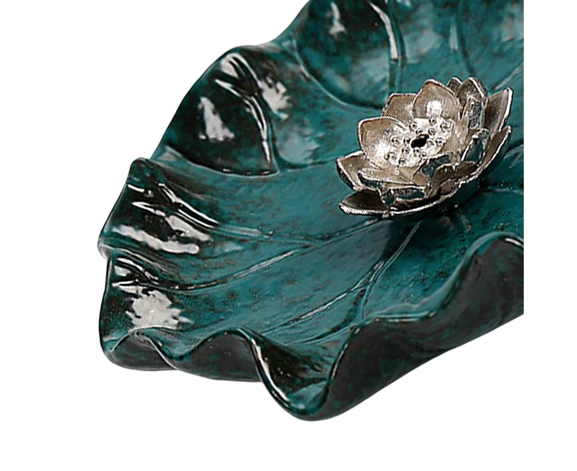 Lotus Leaf Mini Incense Holder for Teahouse-L — image 5