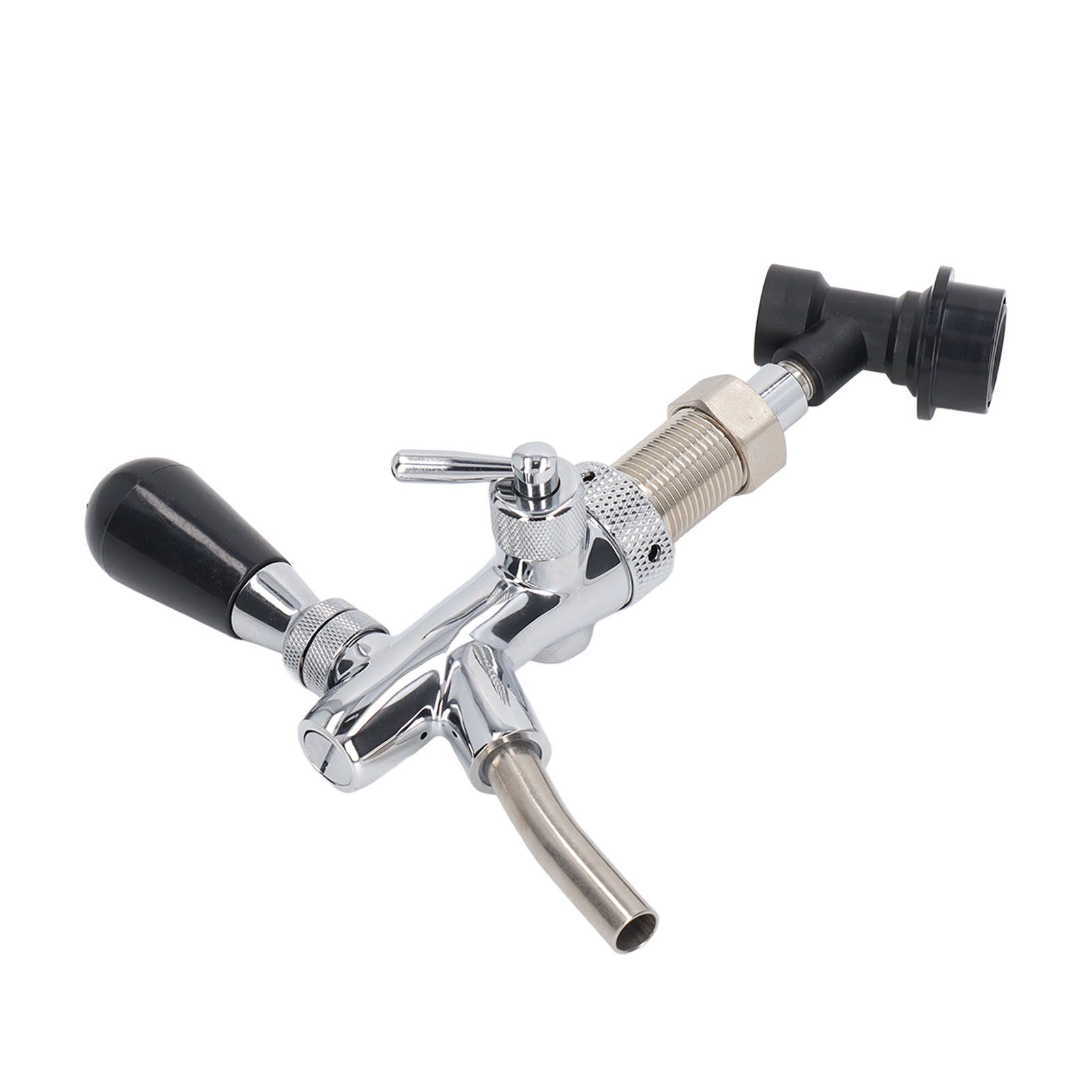 G5/8 Beer Tap 304 Stainless Steel Adjustable Beer Faucet Liquid Dispenser for Bar Restaurant Hotel Home โ image 4