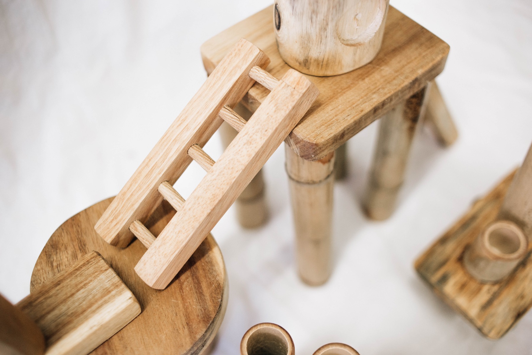 Bamboo building set 50 pcs โ image 3