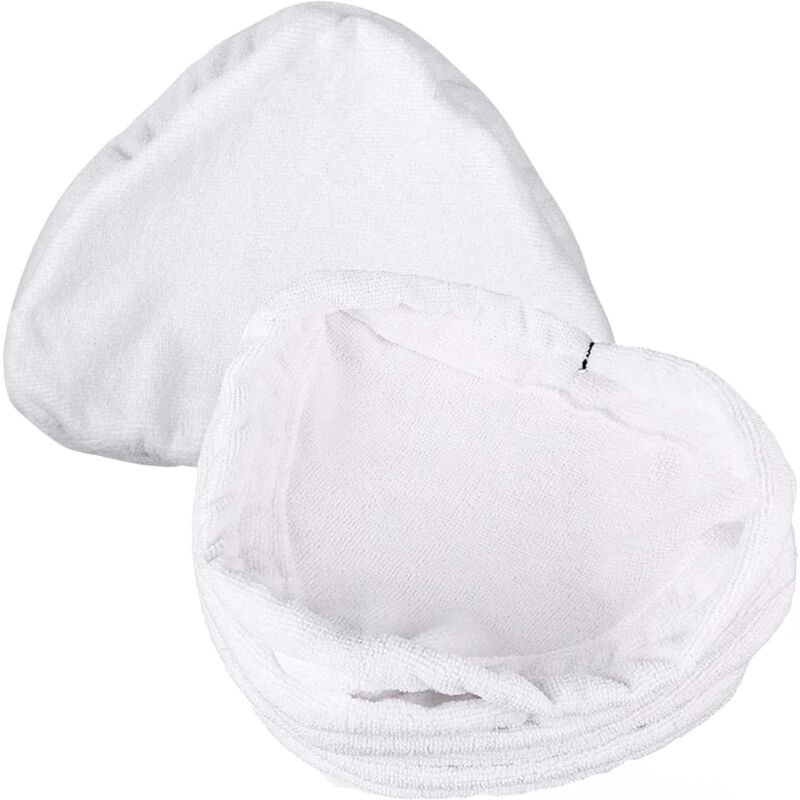 4 pcs Steam Mop Replacement Cloths, Microfiber Cloth Pads, Triangular Microfiber Floor Cloths, Suitable For Steam Mops — image 2