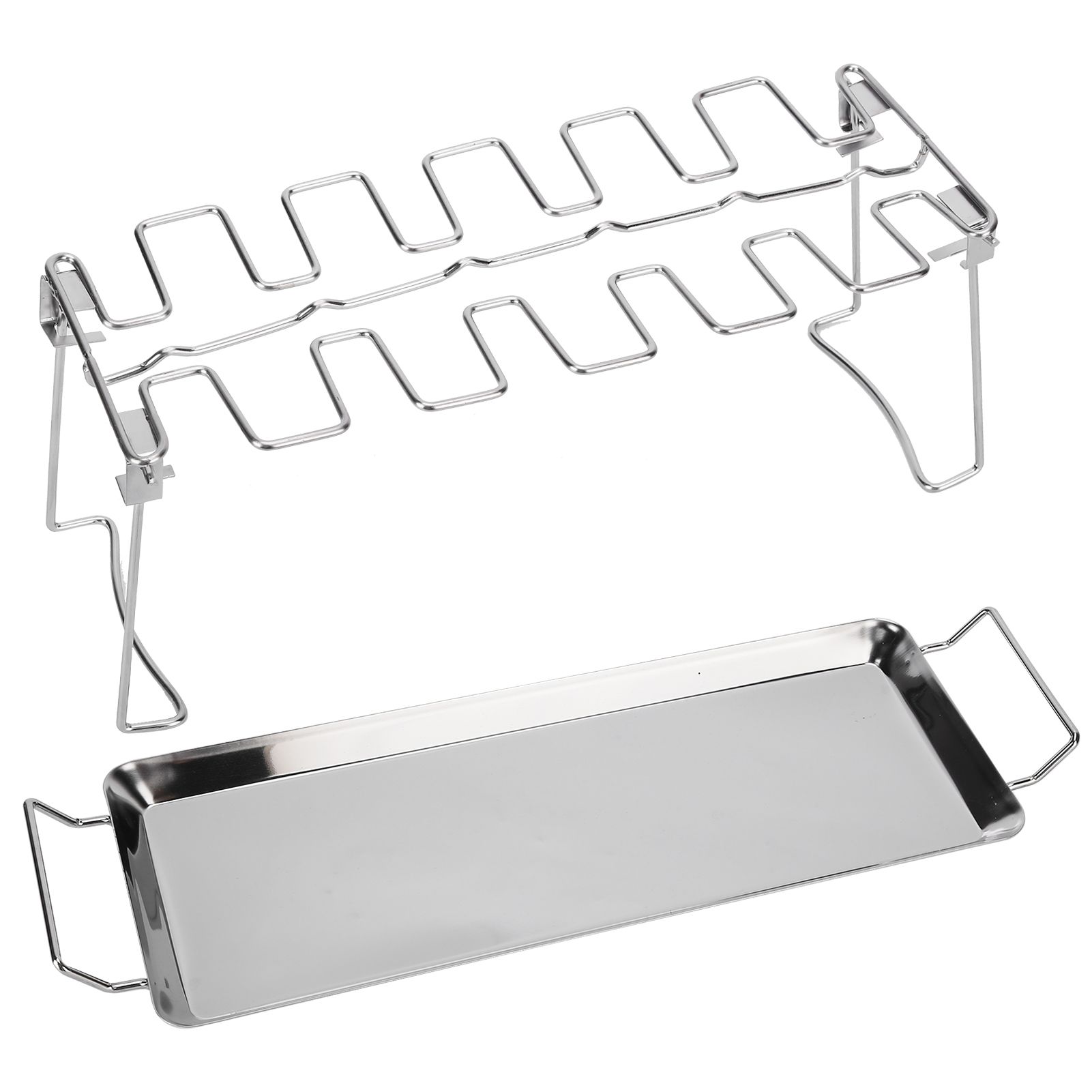 Chicken Wing Leg Rack with Bakeware Vertical Chicken Leg Grill for Barbecue Accessories — image 5