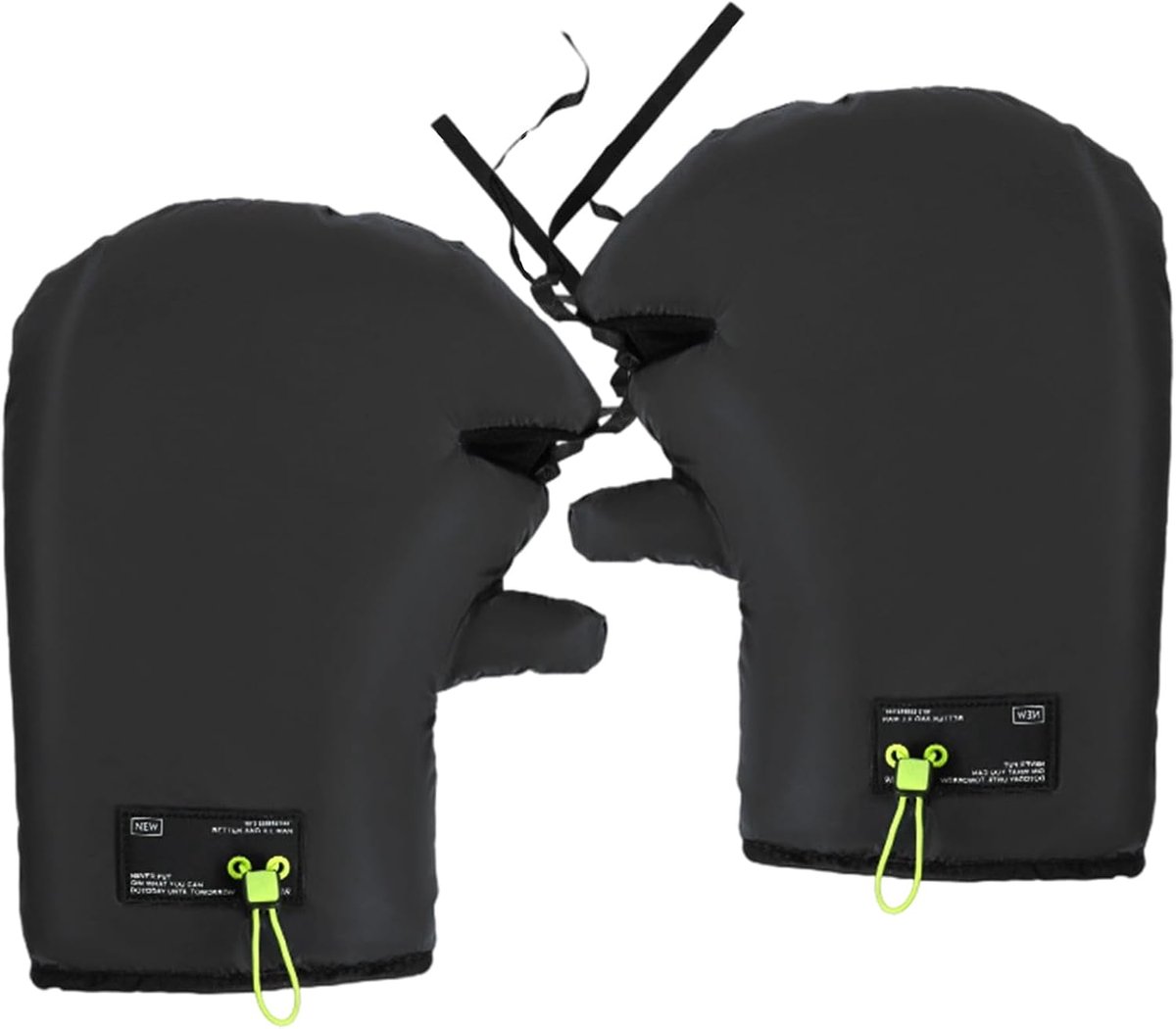 Cycling Gloves - Extra Padded Cycling Gloves - Warm Gloves - Cycling Gloves - Scooter Gloves - Hand Warmers - Cycling Accessories - With Reflective Strips