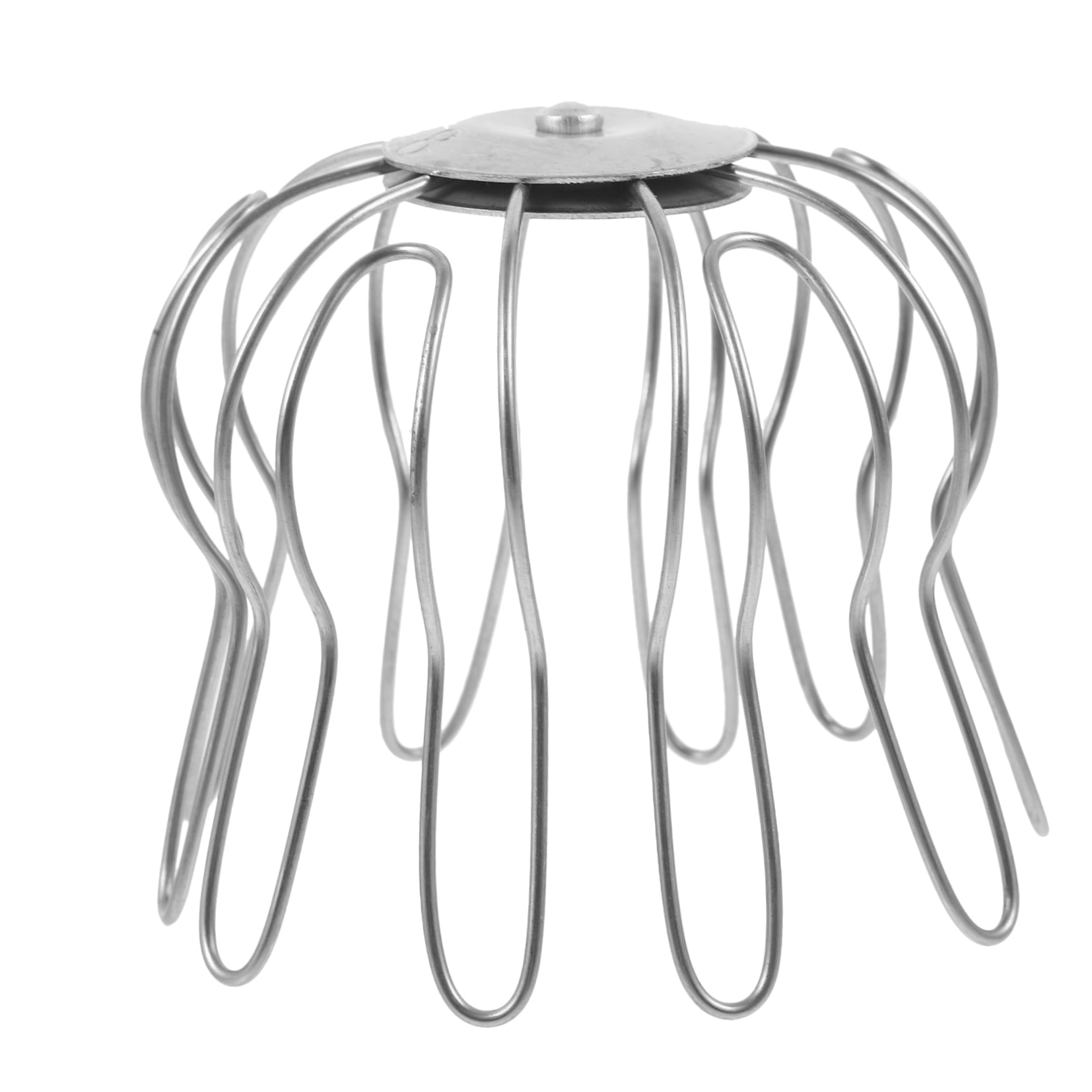 Outdoor Drain Leaf Guard Stainless Steel Silver 1Set 3.93X3.93X3.34In โ image 4