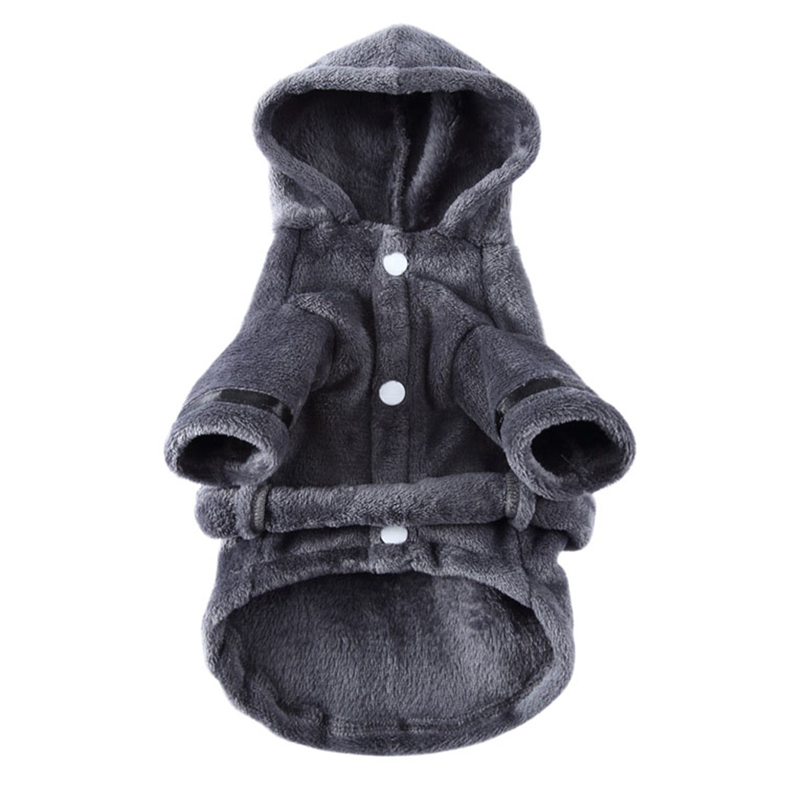 Pet Bathrobes, Pajamas ! Dog Cat Bathrobe Pet Clothes Hotel Bath Towel Pet Bathrobe Nightgown Pajamas (Army Green, L) M Grey