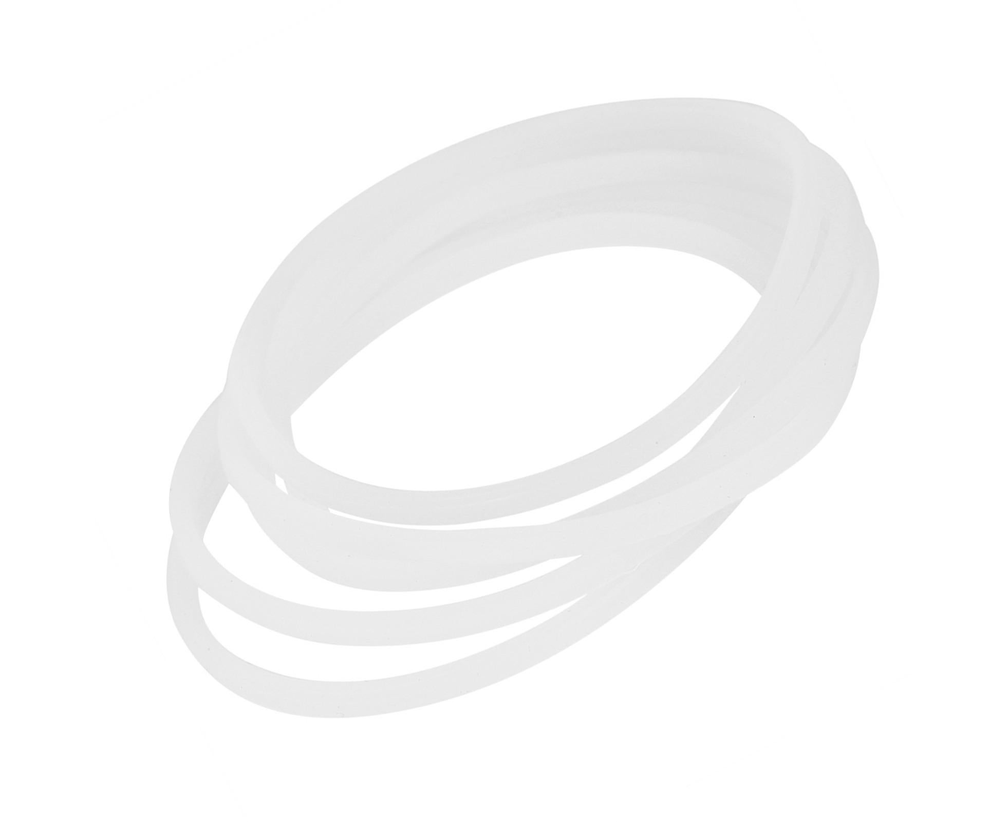 6Pcs Replacement Gaskets, Rubber Seal Ring for Magic Bullet Flat/Cross Blade — image 6