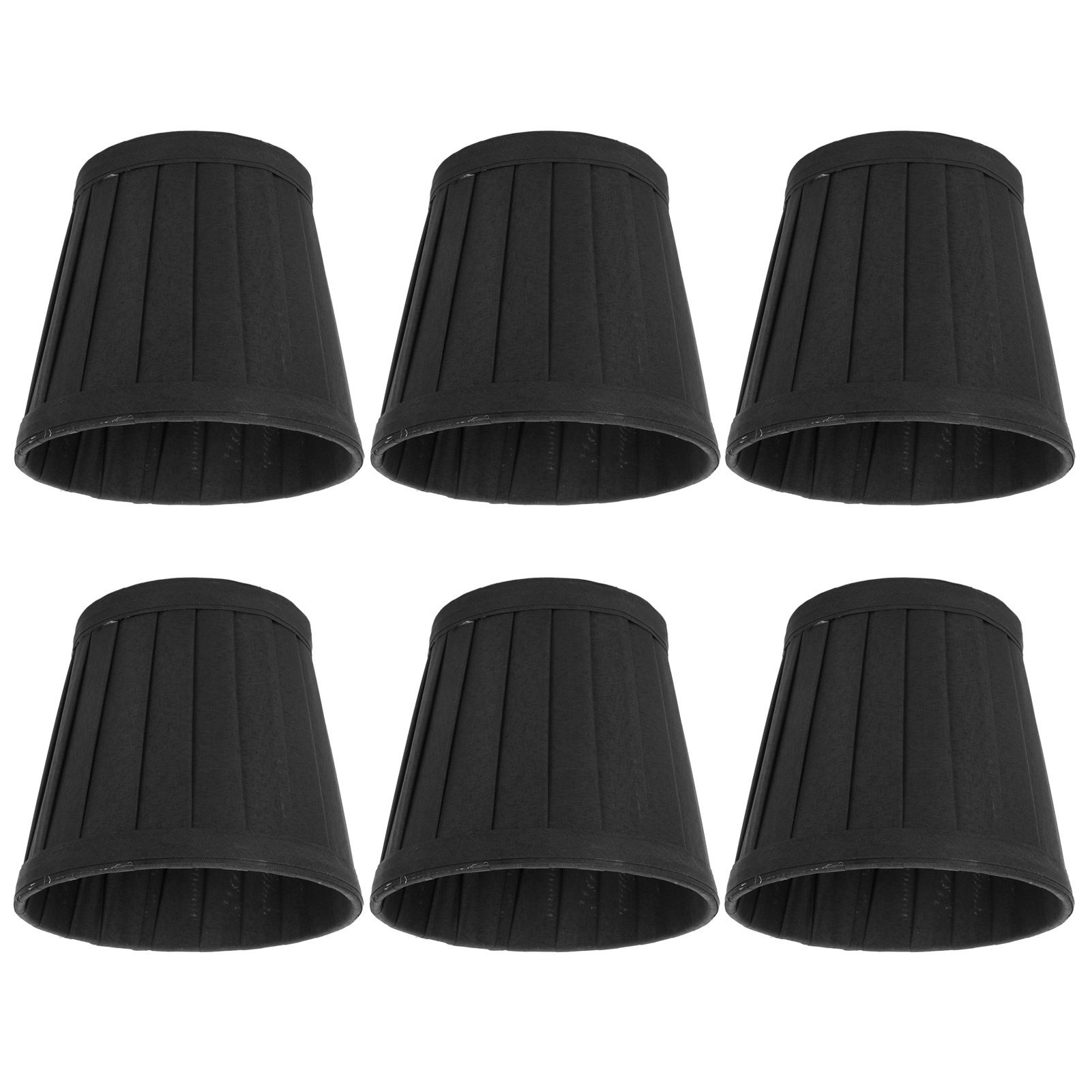 6PCS Modern Cloth Lampshade Chandelier Lamp Shades for E14 Wall Lamp Room Decor — image 5