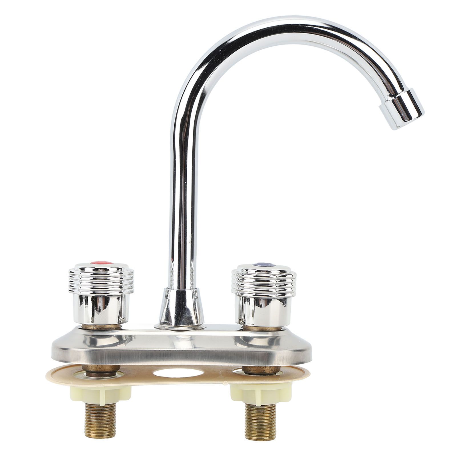 2 Handle Bathroom Faucet Water Saving Hot Water Centerset Bathroom Faucet for Kitchens Bath Basin โ image 6
