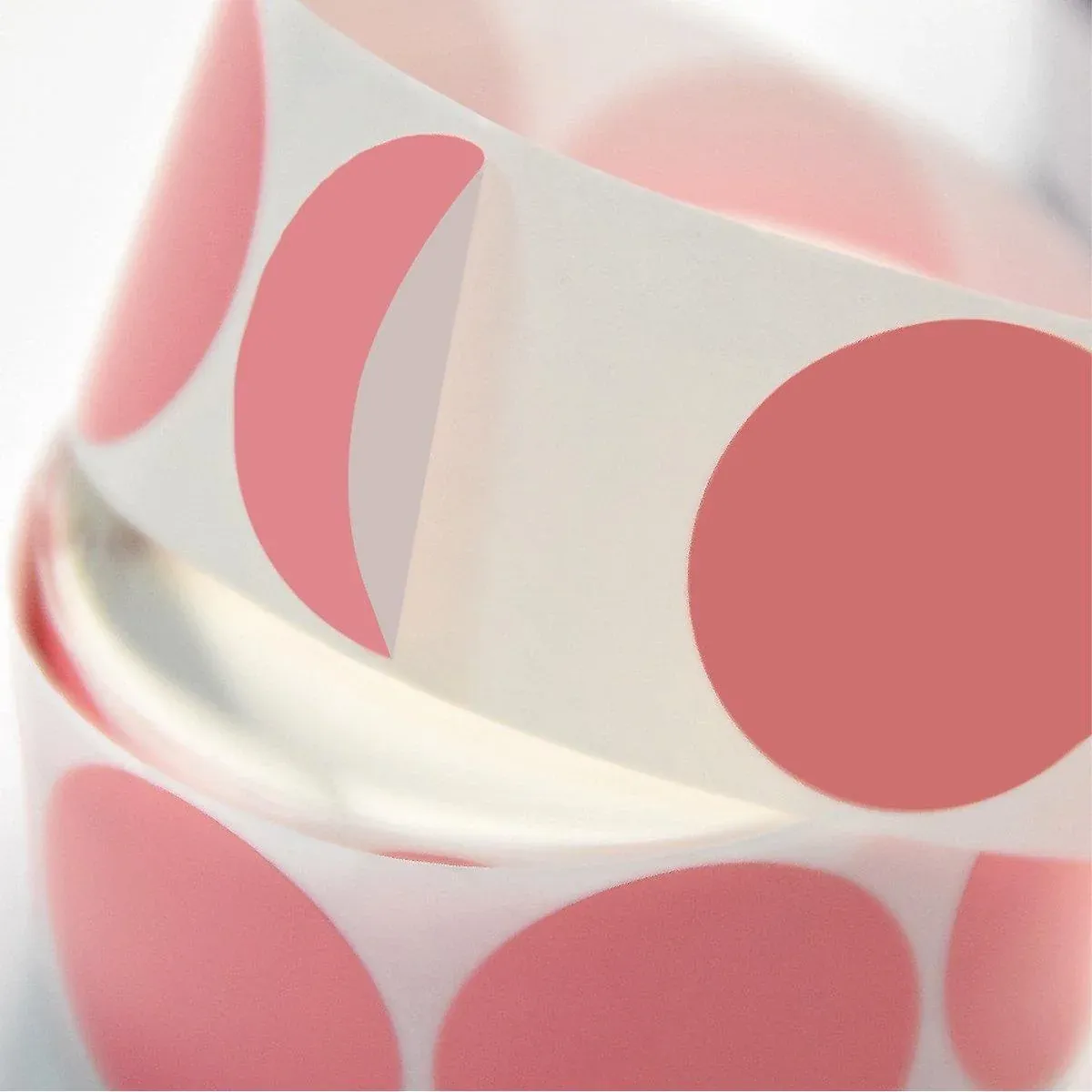 8 Rolls Colored Polka Dot Labels Round Seal Stickers Marking Round Sticker Set - White โ image 6