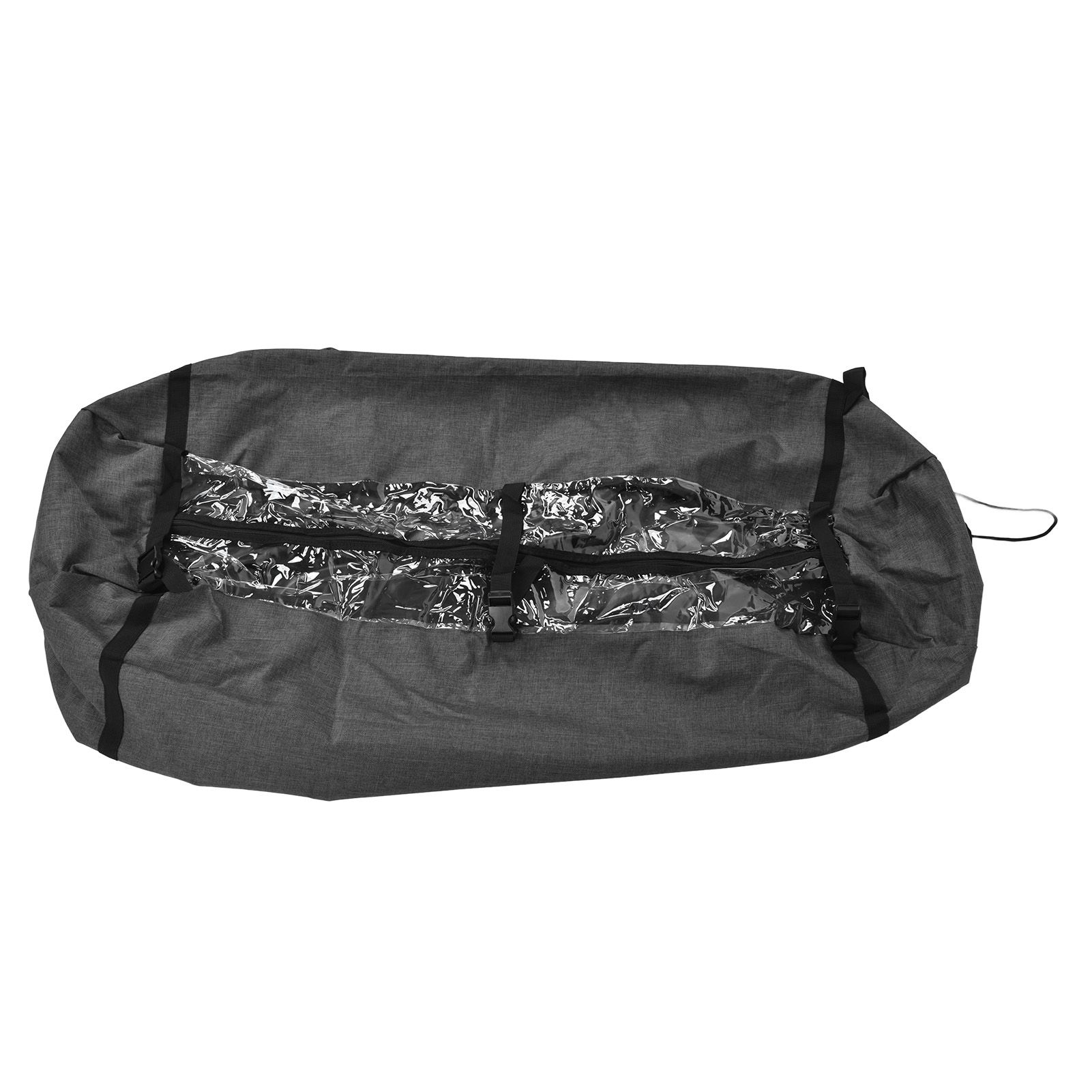 Hanging Garment Bag Dust Proof 600D Oxford Cloth Clear Zipper Clothes Storage Cover for Closet Travel — image 5