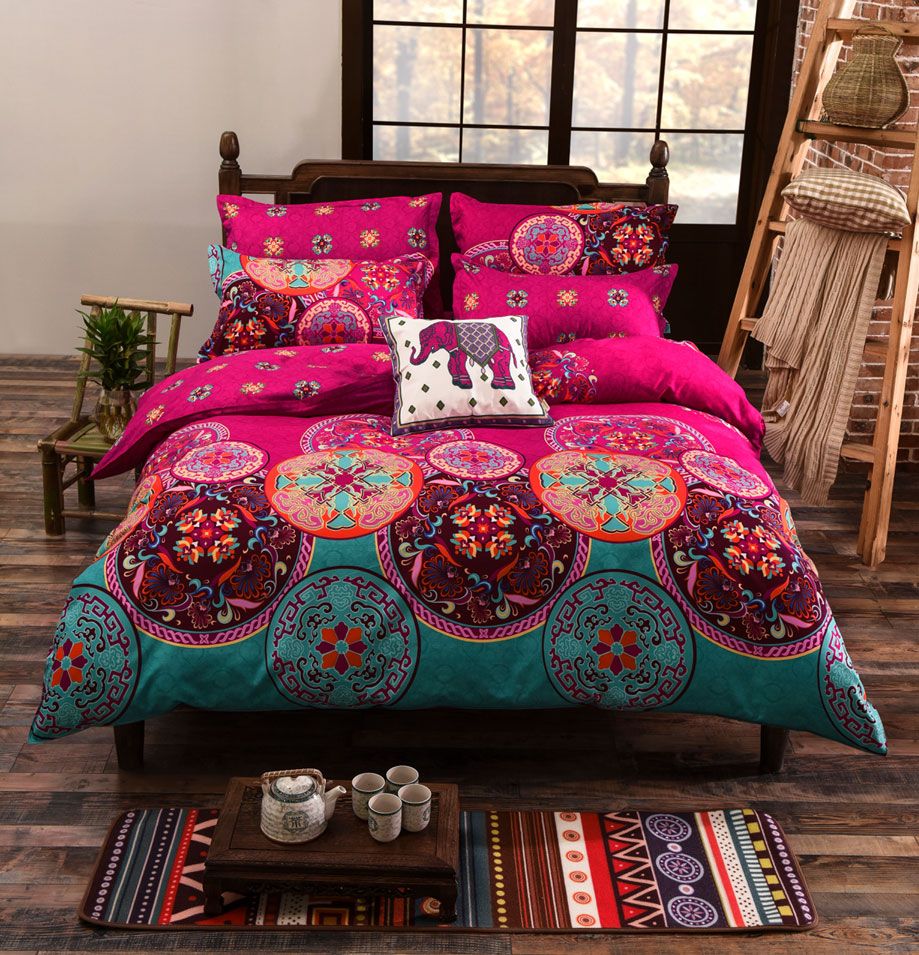 Mandala King Size Duvet Quilt Cover Set — image 2