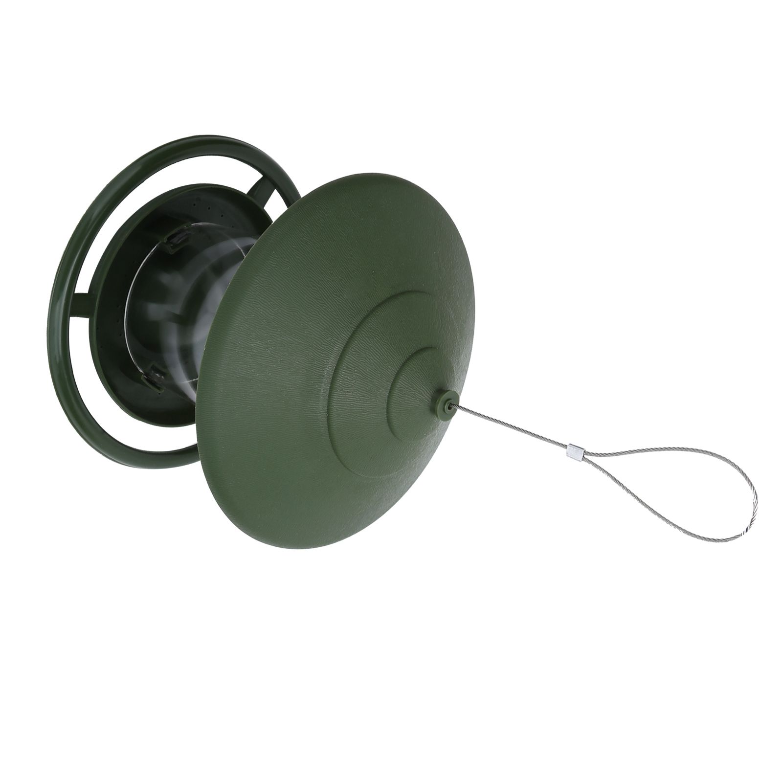 Outdoor Hanging Bird Feeder Plastic Food Container Birds Feeding Tools for Garden Yard — image 4