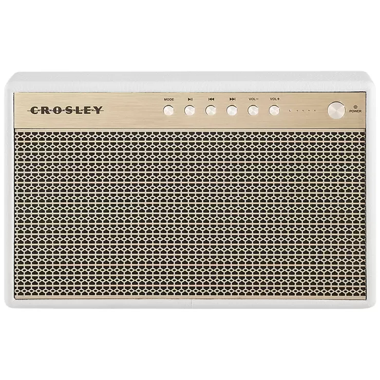 Bluetooth Speaker White with 20 Watt Power and 8 Hours Playtime