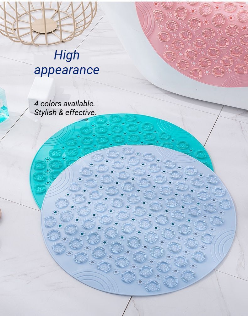 Ivory Non-Slip Bath Mat 30 × 30cm — image 6