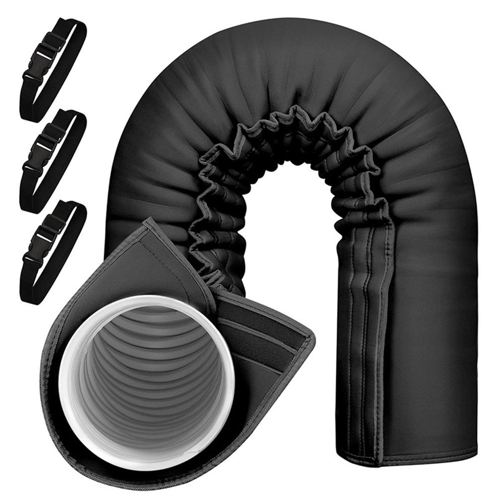 Portable AC Hose Insulation Sleeve, Portable Air Conditioners Insulated Hose Cover Wrap, Fit 5" & 5.9" Diameter Exhaust Hose, Easy Installation with โ image 2