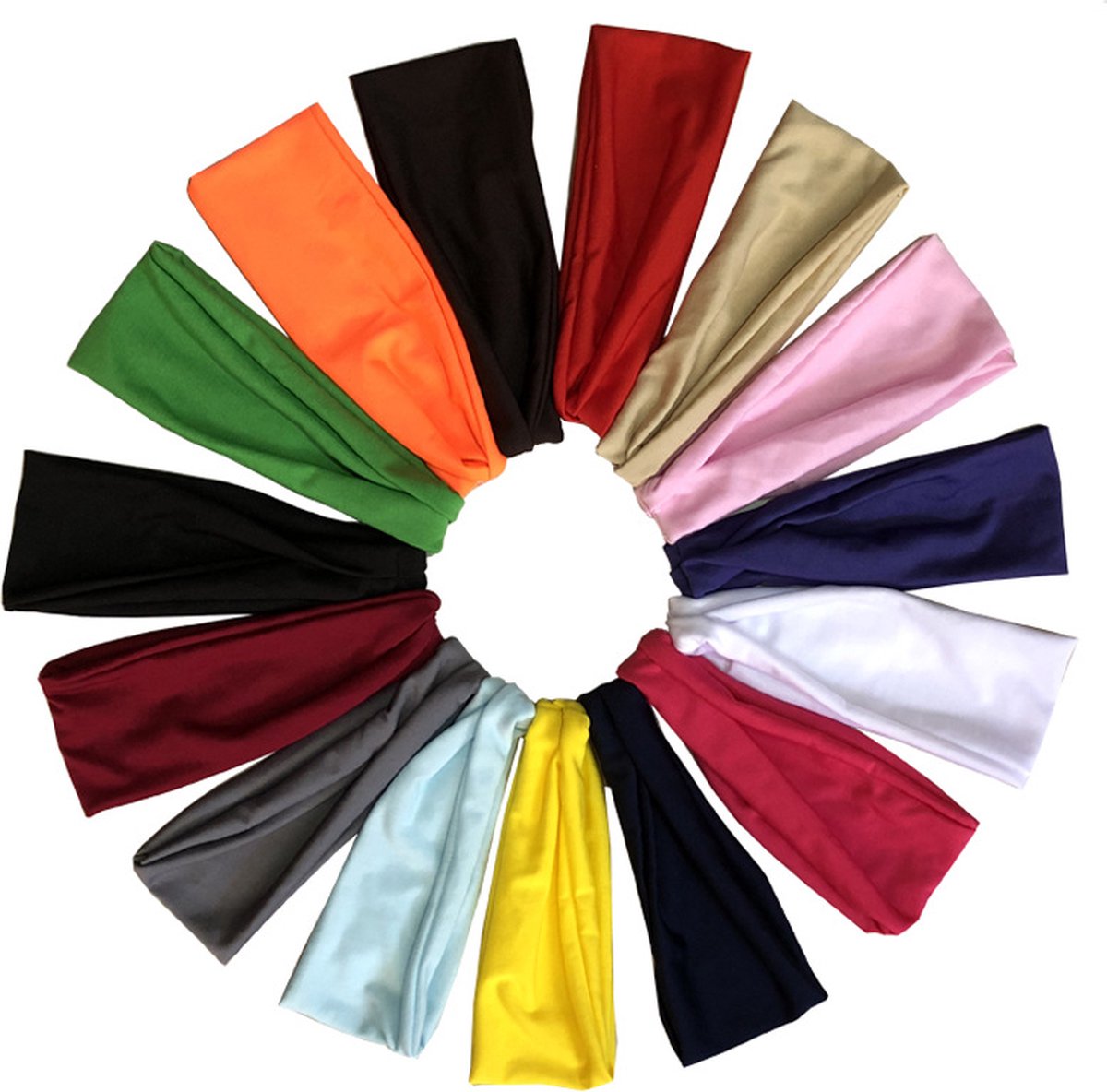 Luxury Elastic Headband | Sweatband | Hairband | Tiara | Sports Headband | Unisex | For Women and Men | Green — image 3