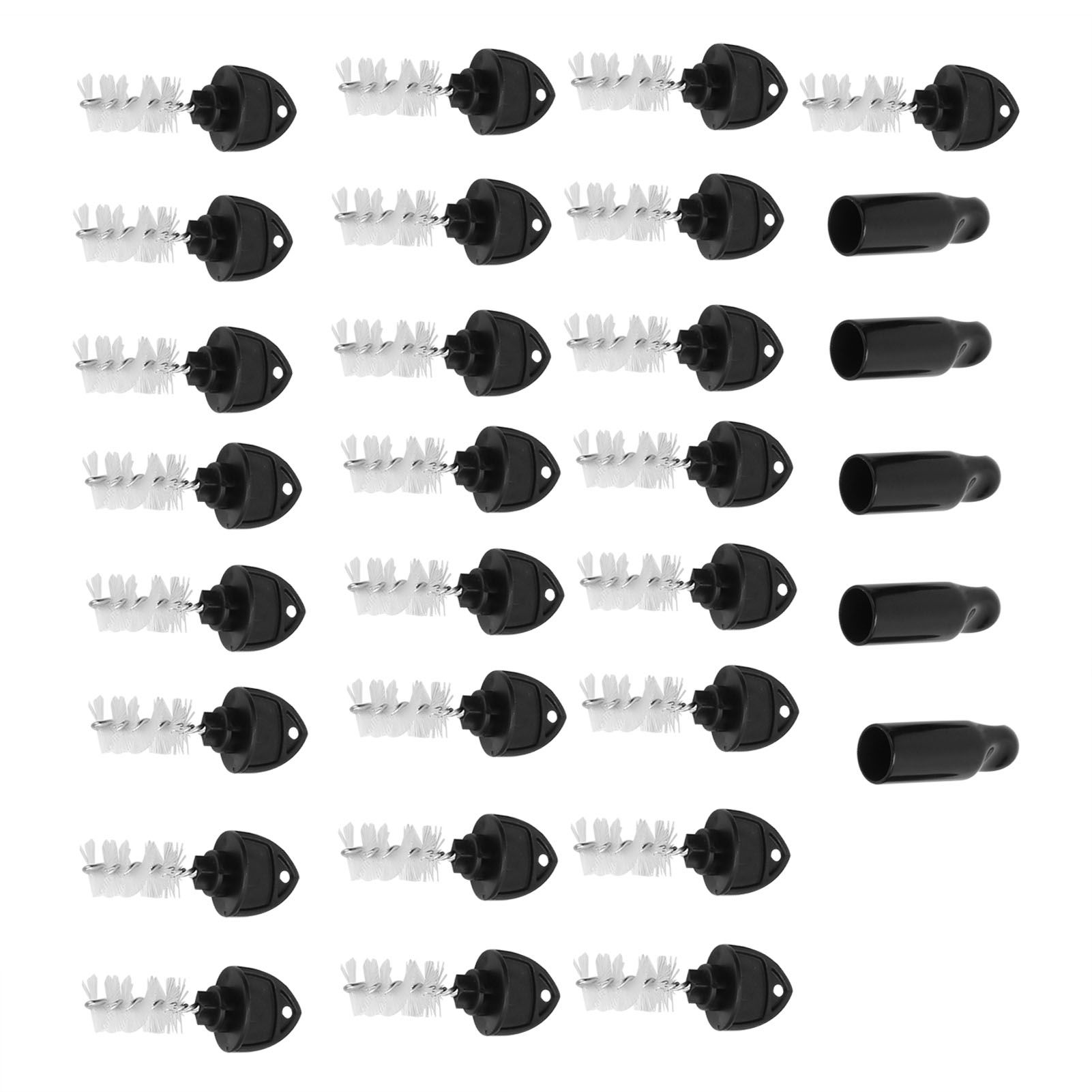 25PCS Beer Plugs Tap Brush 5PCS Beer Tap Cover Faucet Cap Beer Machine Faucet Accessories Set — image 2