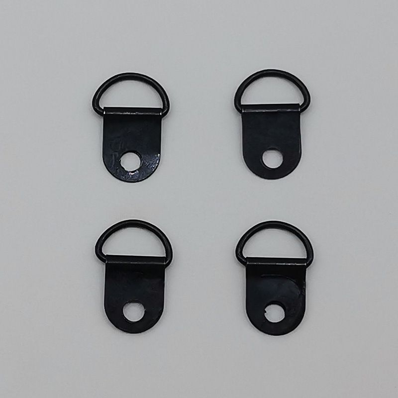 10pcs Picture d Rings Heavy Duty Garment Rack Hangers Heavy Duty Black Picture Frame Black Clothes Hangers Picture — image 2