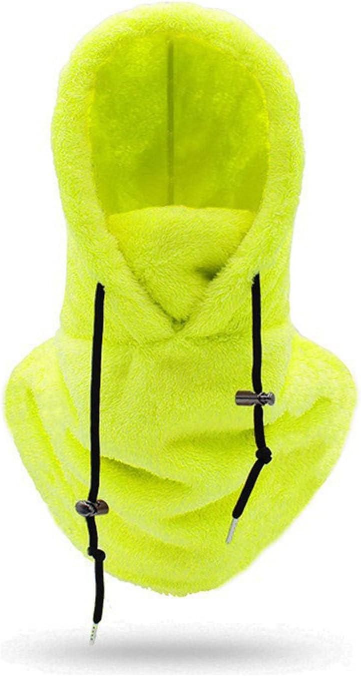 Ski Mask Winter Windproof Warm Uni Fleece Lined Face Cover Scarf (Green) โ image 2