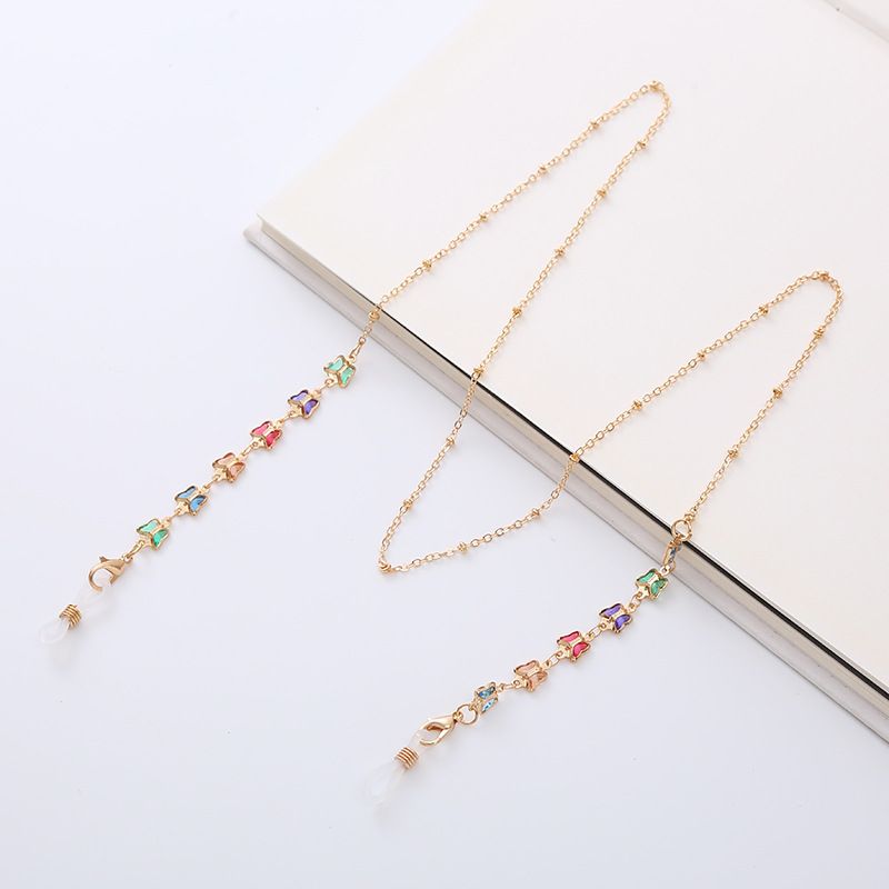 Glasses Chain (4 Pack) - Gold and Silver Eyeglass Chains - Eyeglasses Strap for Women — image 2