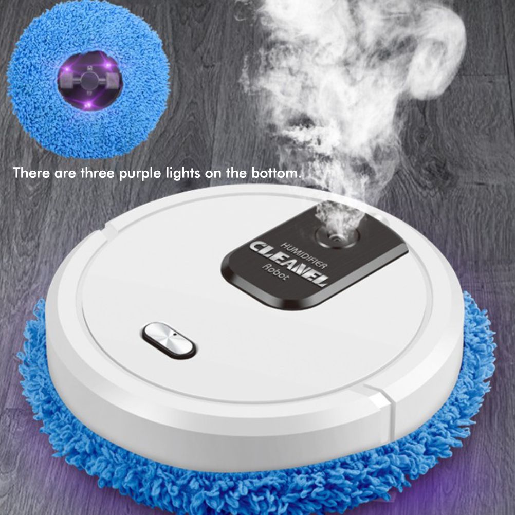 Robotic Cleaner Smart Mobile Humidifier Multifunction Wet Mopping for Cleaning Tile Wood Floors Marble โ image 6