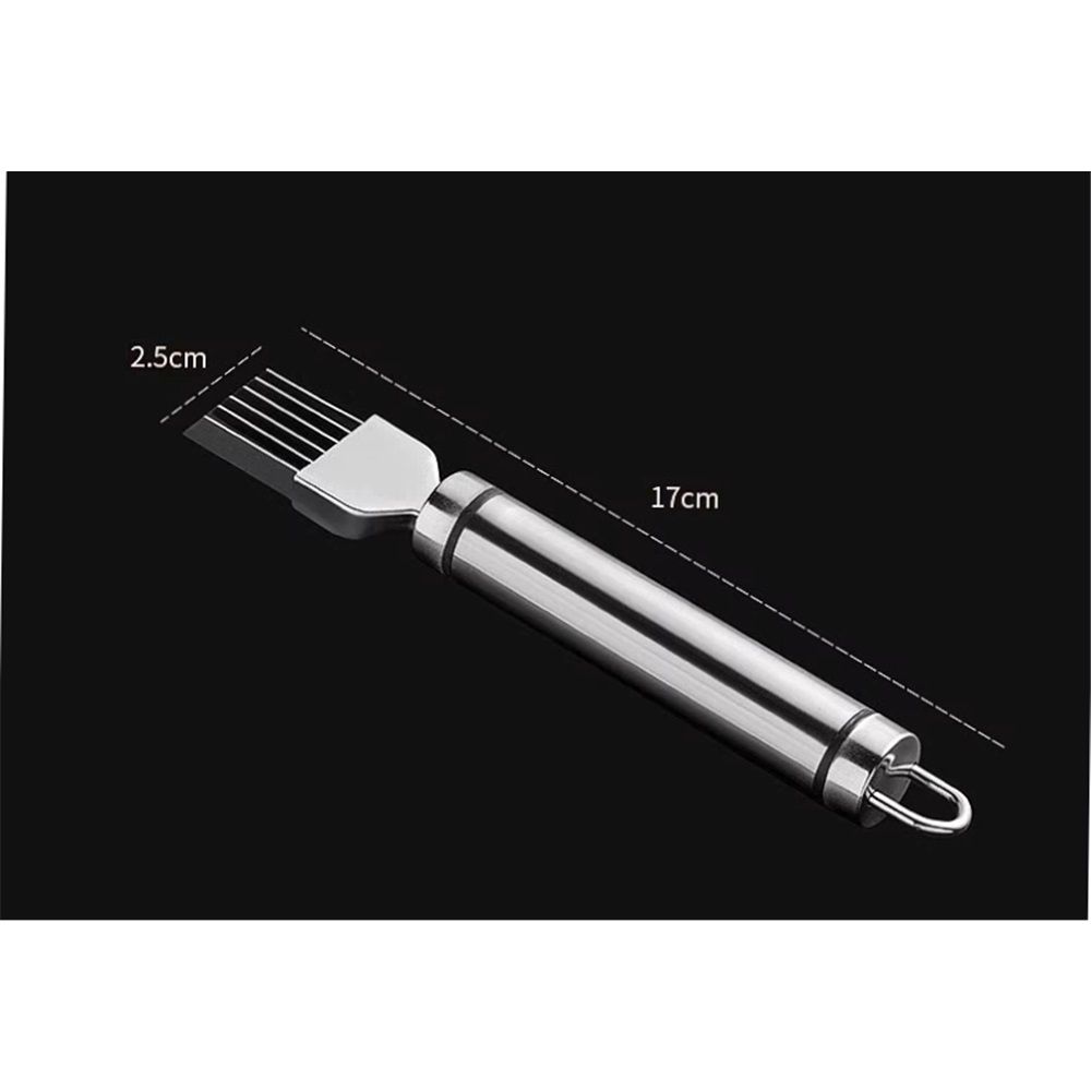 Stainless Steel Green Onion Knife, Green Onion Cutter Slicer Scallion Cutter Shred Knife Blade Slice Cutlery Vegetable Slicer Shredder Kitchen Tool for Home — image 5