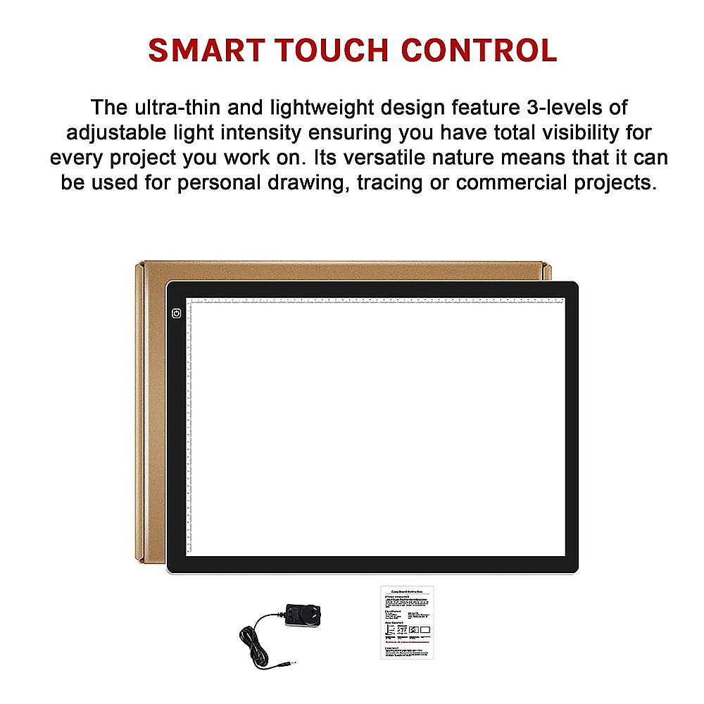 A2 LED Light Box Tracing Board Art Design Stencil Tattoo Copy Drawing Pad โ image 6