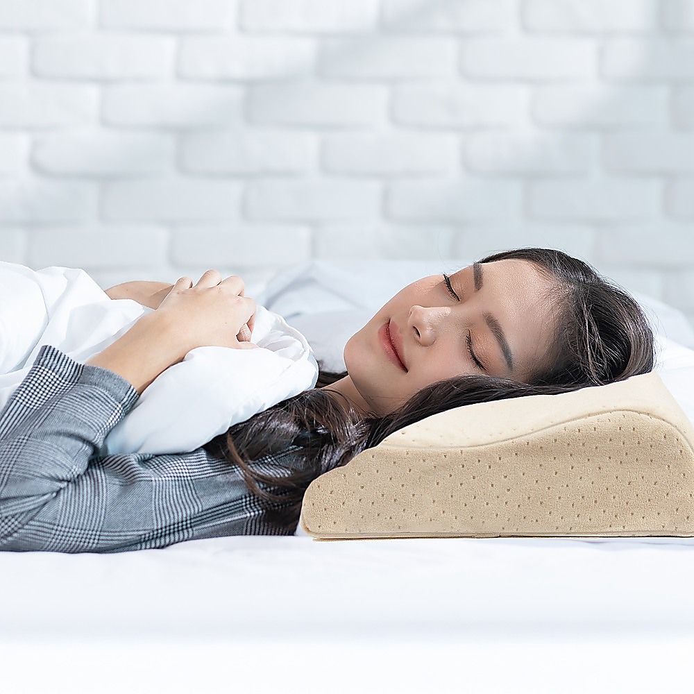 Pure Natural Latex Sleep Pillow Spine Support 30 x 50cm โ image 2