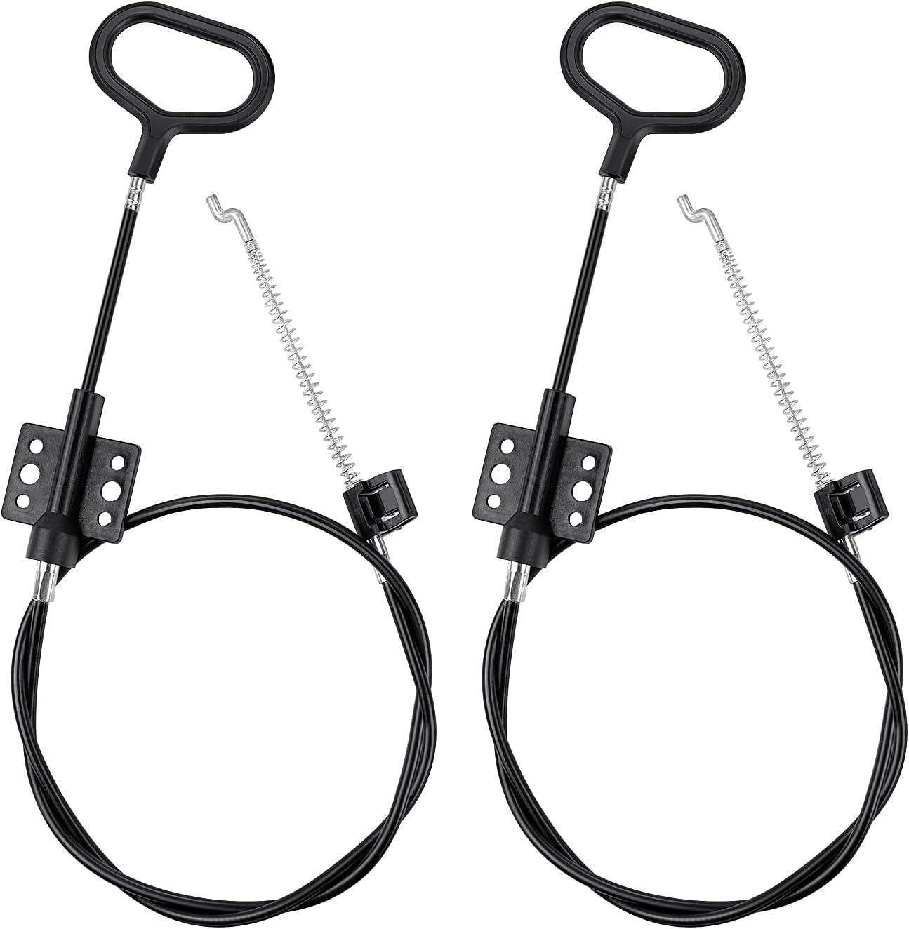Sofa Recliner Cables Sofa and Reclined Chair Replacement Part D Ring Couch Recliner Pull Handle with S Tip for Cable Total Length 36.5 Inch Exposed Length
