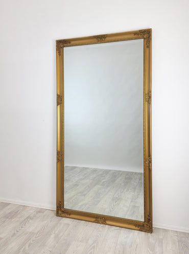 French Provincial Ornate Mirror - COUNTRY GOLD - X Large 100cm x 190cm โ image 6