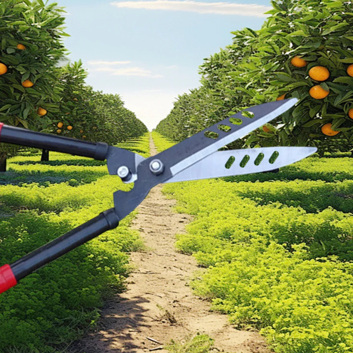 Garden Hedge Shears Pruning Branches Heavy Duty Sharp Blades Gardening Tool — image 6