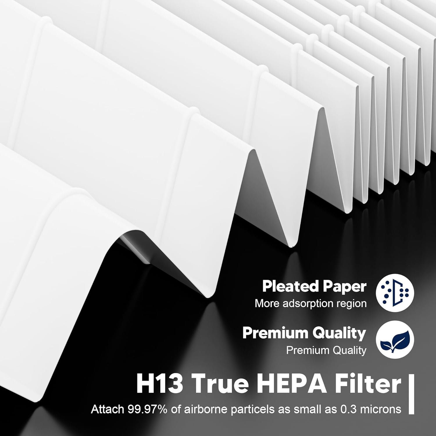 Core 200S Replacement Filter Compatible with LEVOIT Core 200S and Core 200S-P Smart WiFi Air Purifier, 3-in-1 H13 True HEPA Activated Carbon Filter, Core — image 4