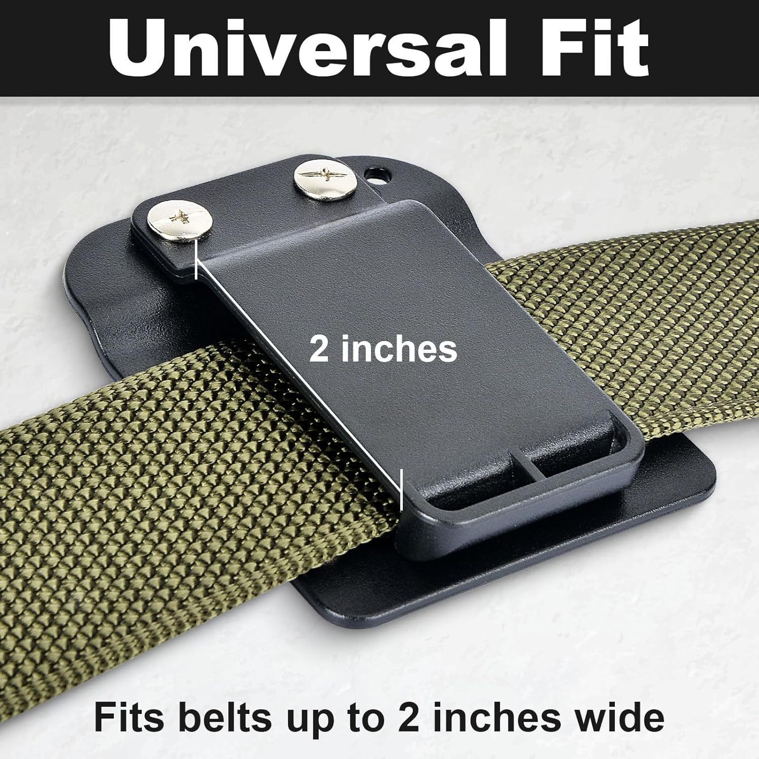 Low-Profile Drill Belt Clip for Cordless Drill, Heavy-Duty Drill Belt Holder Hook Holster for Impact Driver, Nail Gun โ image 5
