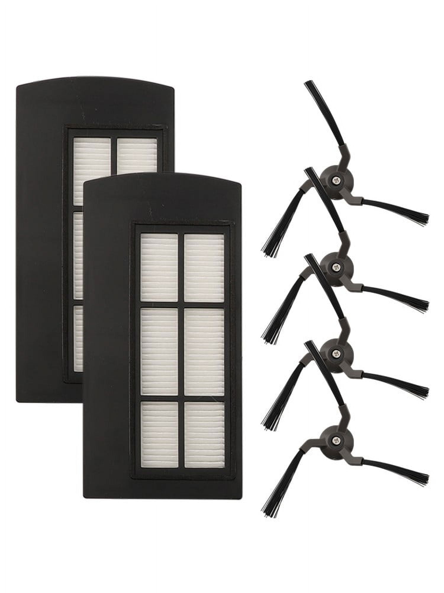 Long lasting Filters and Side Brushes Set for eufy Clean X9 Pro Vacuum Cleaner — image 3