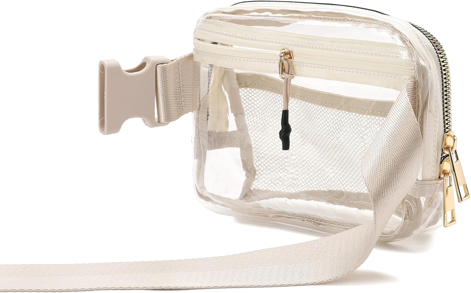 Clear Belt Bag Clear fanny pack stadium approved for Women Men with Adjustable Strap Clear Crossbody Bag Waist Bag for Concerts Sports Travelling Hiking โ image 3