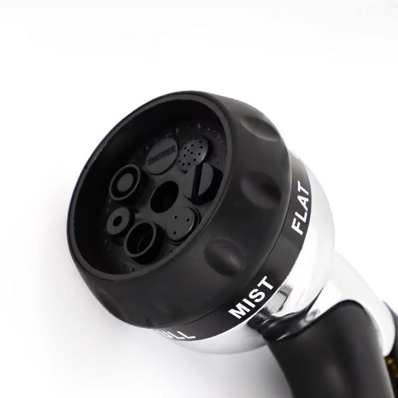 1 PCS Ultra Light Spray Pattern Hose Water Pistol Insulated Industrial Grade Power Spray Nozzle, Black — image 3