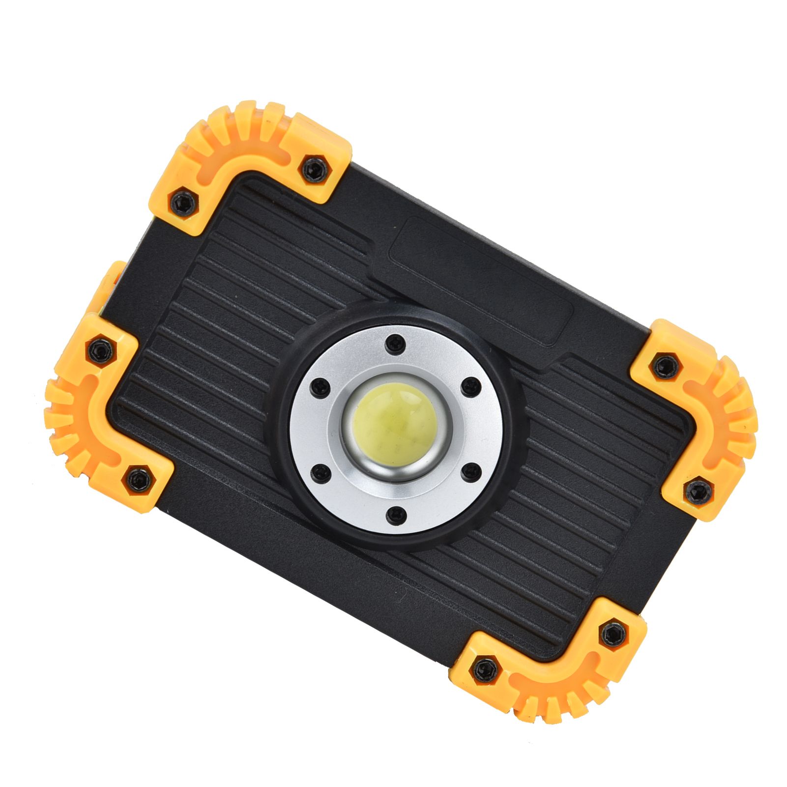 LED Emergency Flood Light Mini COB Work Light Portable Round USB Charging Camping Light for Outdoor — image 2
