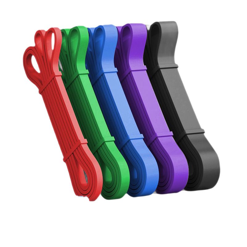 TPE Resistance Band Yoga Fitness Strength Training black โ image 3