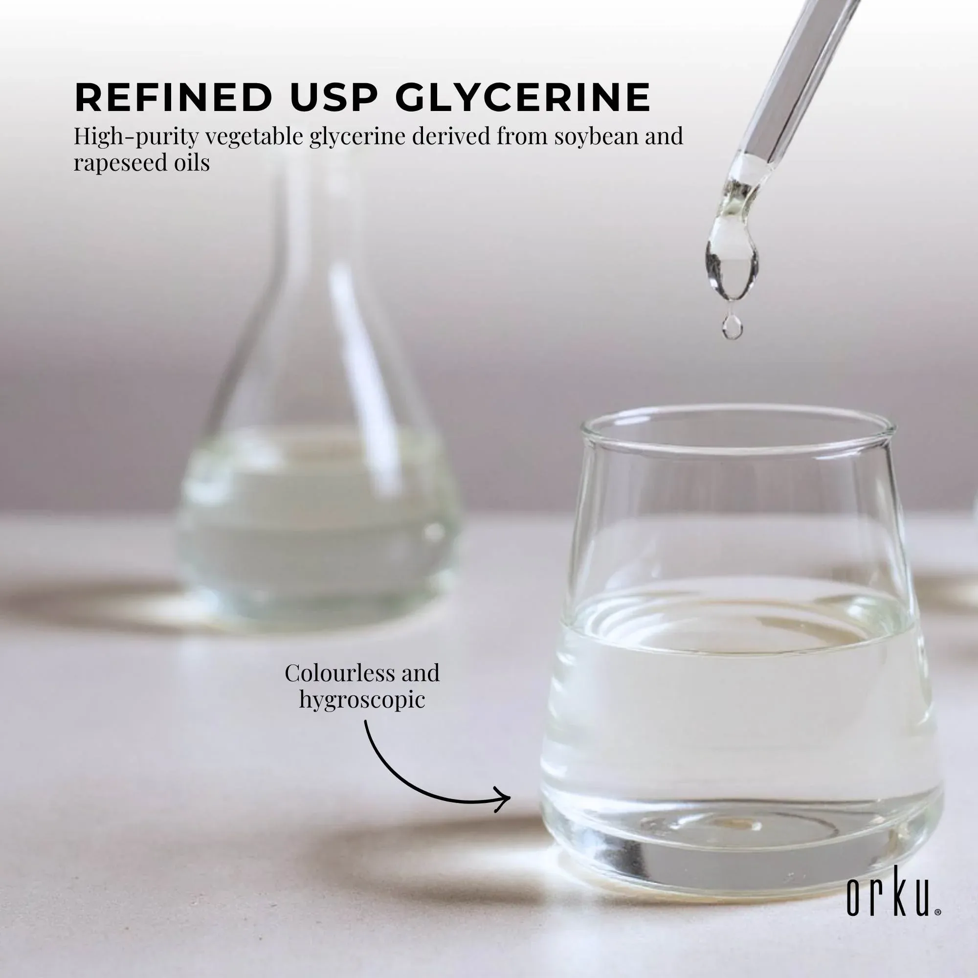 Orku 5L Glycerine 99.9% Pure USP Food Cosmetic Grade - Vegetable Glycerol — image 4