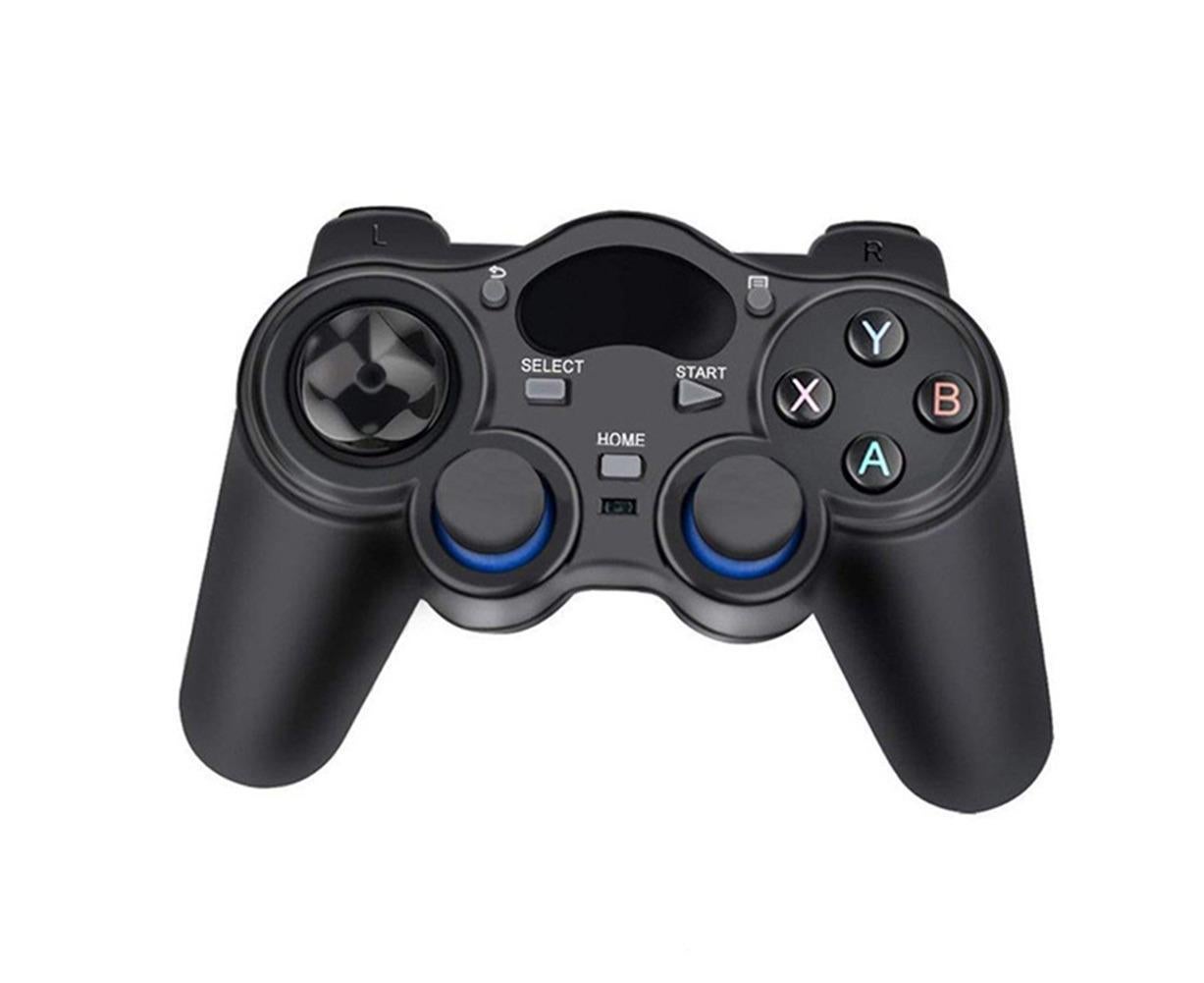 2.4G Wireless Gamepad with OTG Converter and Mobile Phone Holder for PS3 Phone Black — image 2