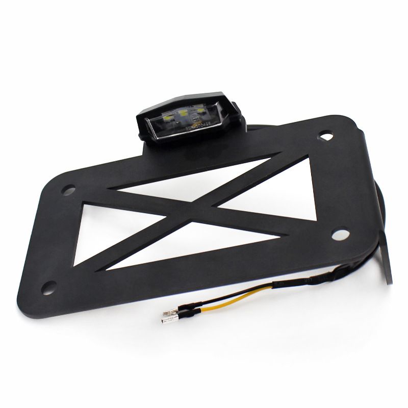 Motorcycle Registration Plate Compatible with Custom Side Mount License Plate Bracket Holder Modifie — image 3