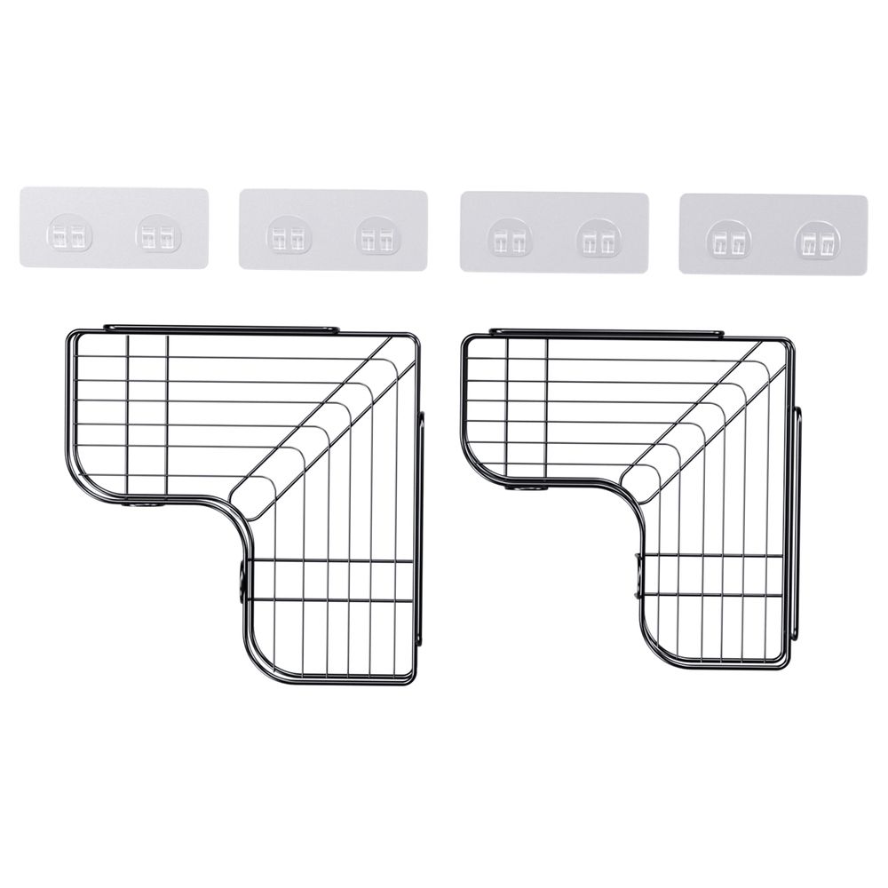 2 Pack Bathroom Corner Shelf Storage Racks โ image 3