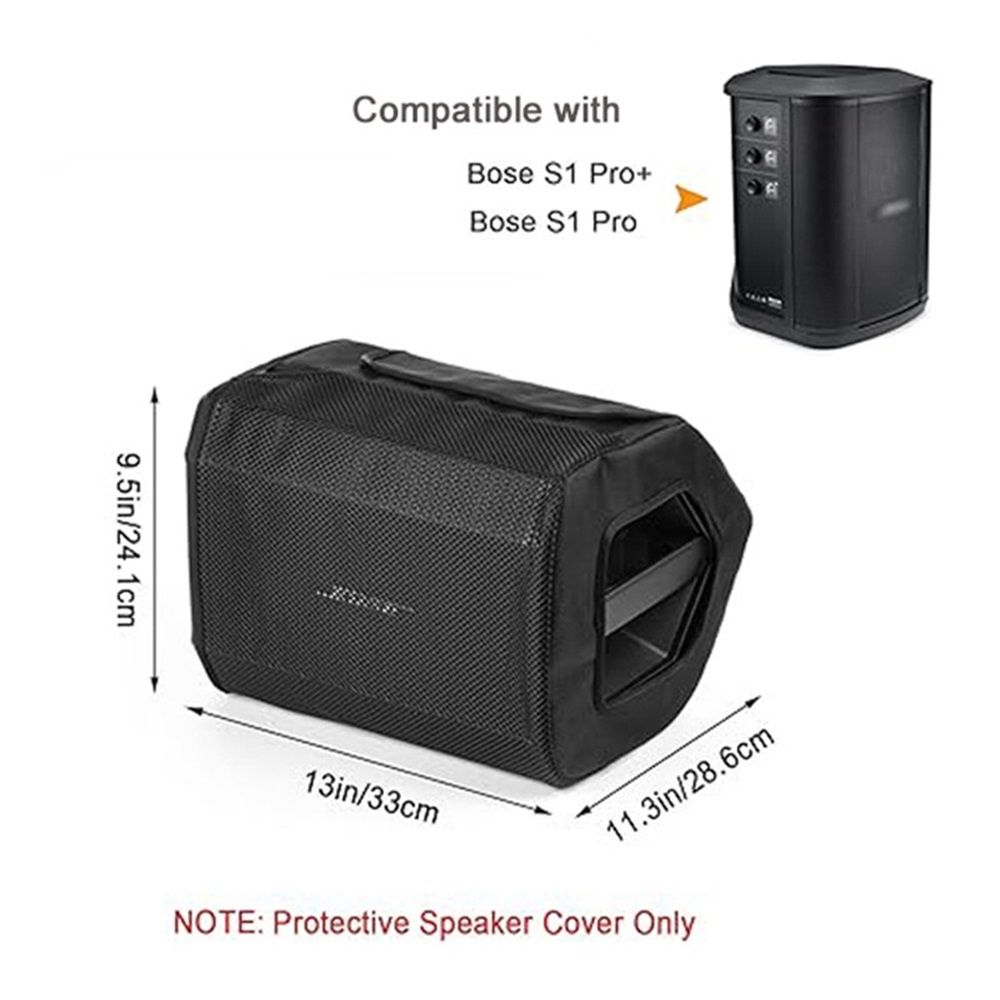 Case Cover - Mesh Cloth Dust Cover for Bluetooth Speaker, Dustproof Side Opening Mesh Protective Case Bag fits for Speaker (Only the cover of the speaker) — image 5