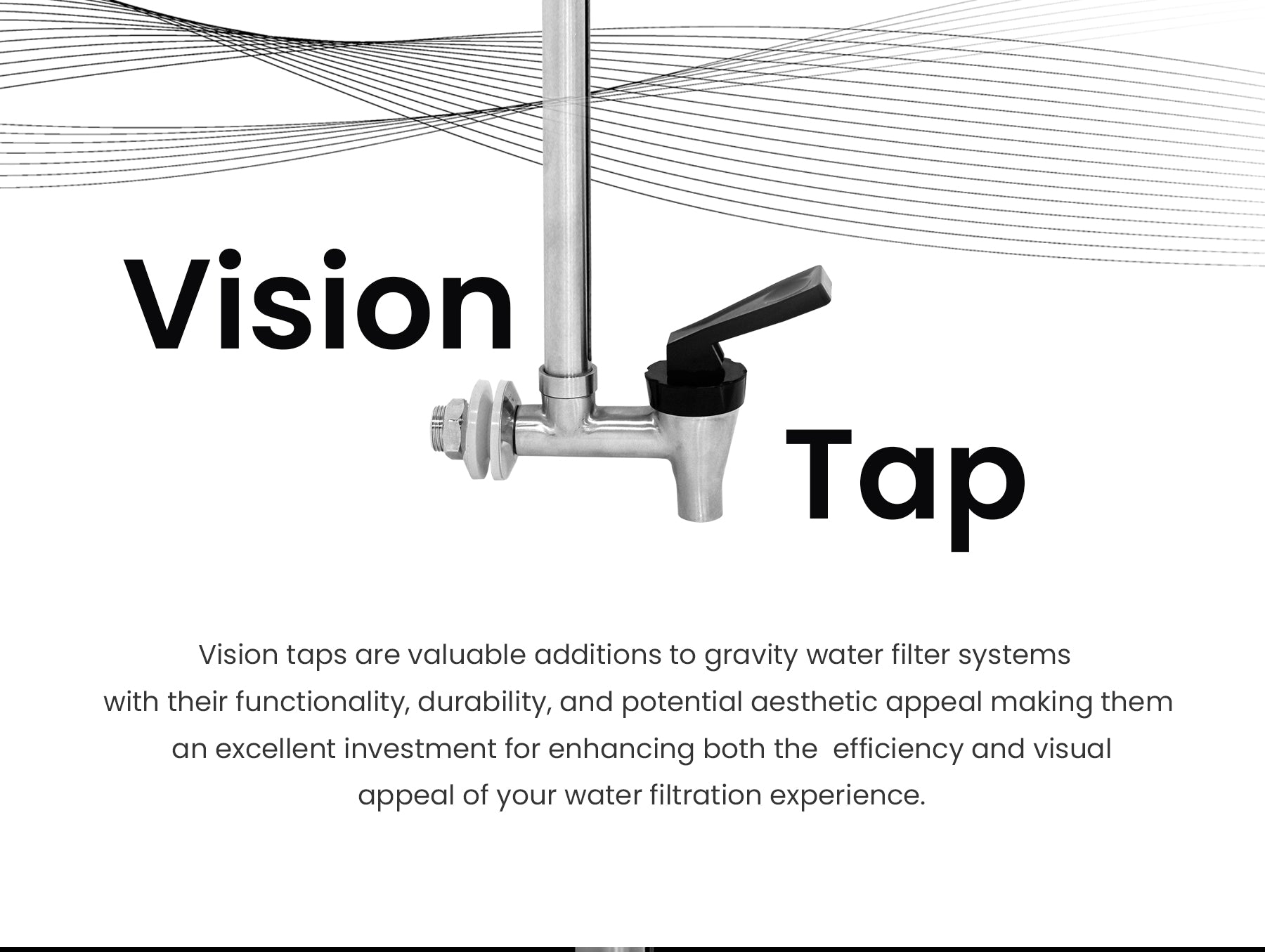 Phoenix Vision Tap- Stainless Steel - 7 inch for 6L & 8L Systems — image 6