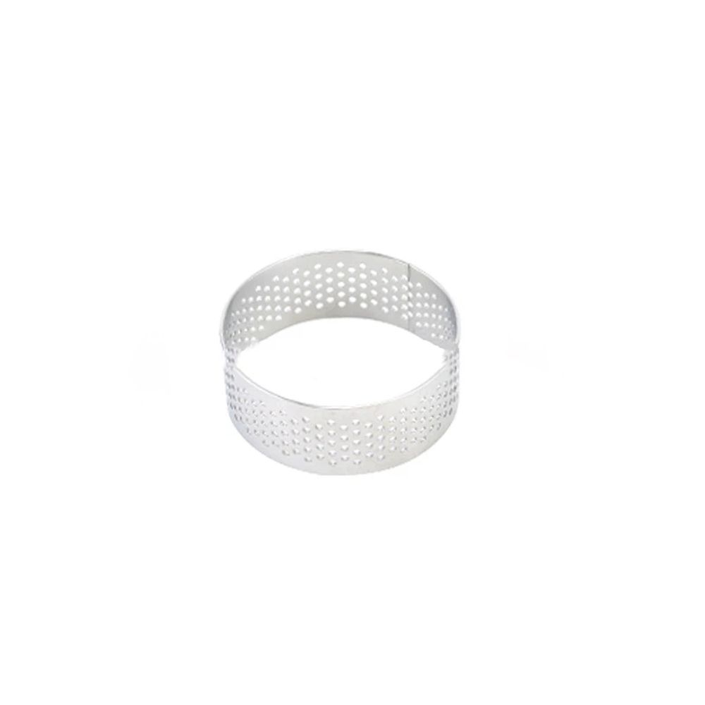 5 Pcs Stainless Steel Tower Ring Household Mousse Home Baking Tool Reusable Cake Mold Household Cake