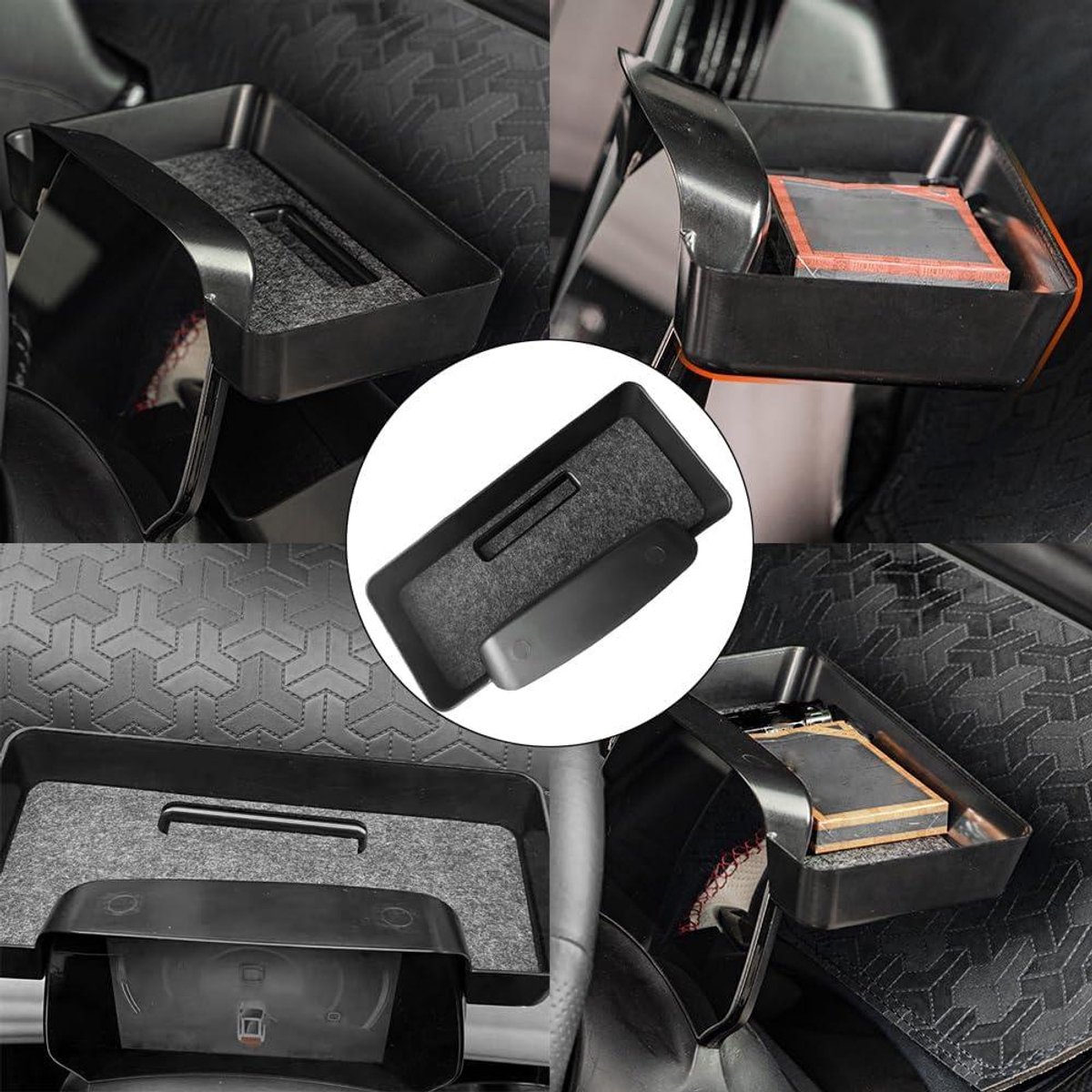 Car Storage Box - Storage Accessories - LCD Screen - Sunshade - Organize - Suitable for B/Y*D Atto 3 Yuan Plus 2022-2023 — image 2
