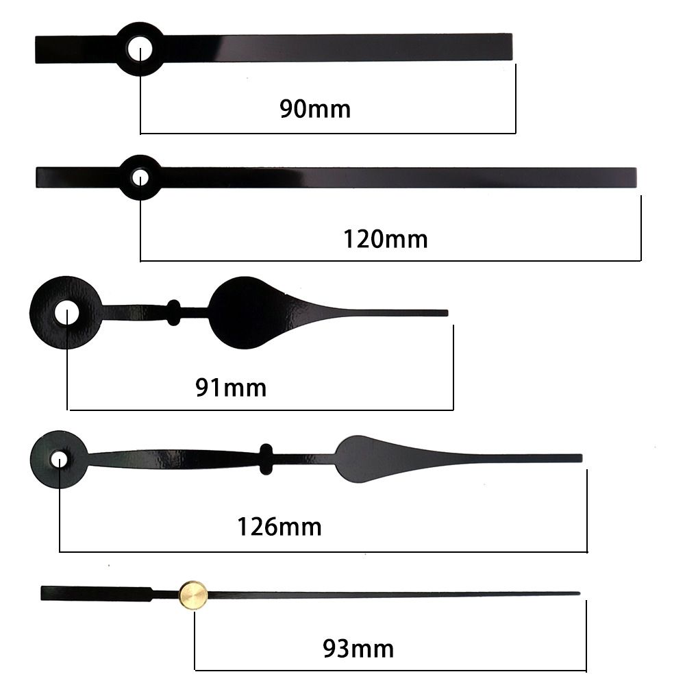 Metal Hands Silent Quartz Clock Movement,Wall Clock Replacement Quartz Movement Silent Clock Movement High Torque Clock Movement — image 5