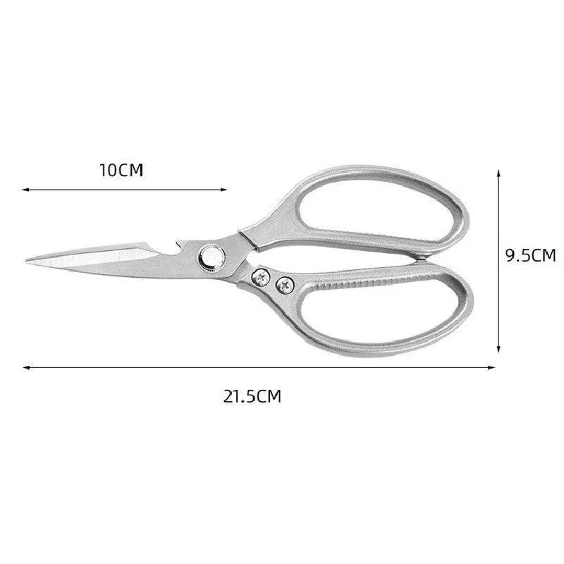 2X Japanese Heavy Duty Stainless Steel Kitchen Scissors Shears Fish Chicken Bone โ image 4