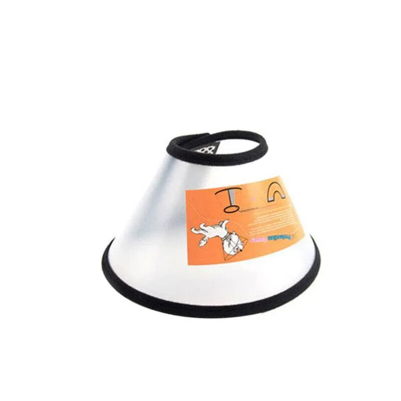 Pet Cat Dog Protective Cone Collar Elizabethan E Collar Wound Healing Recovery - 3