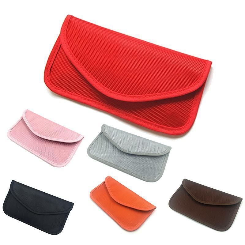 Car Key Case For Faraday Cage Fob Pouch Keyless RFID Blocking Bag - Red โ image 3